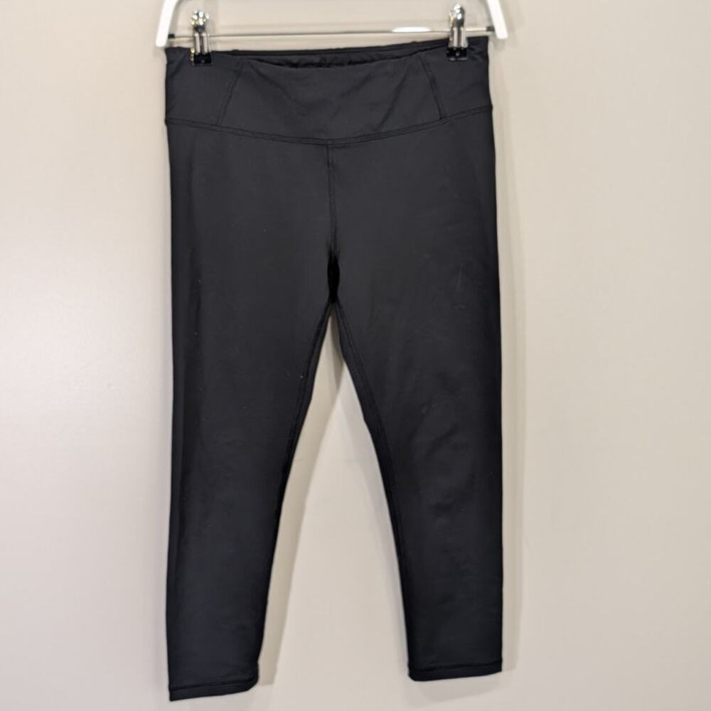 Lucy Active Cropped Leggings Workout Running Biking Athleisure - Size S